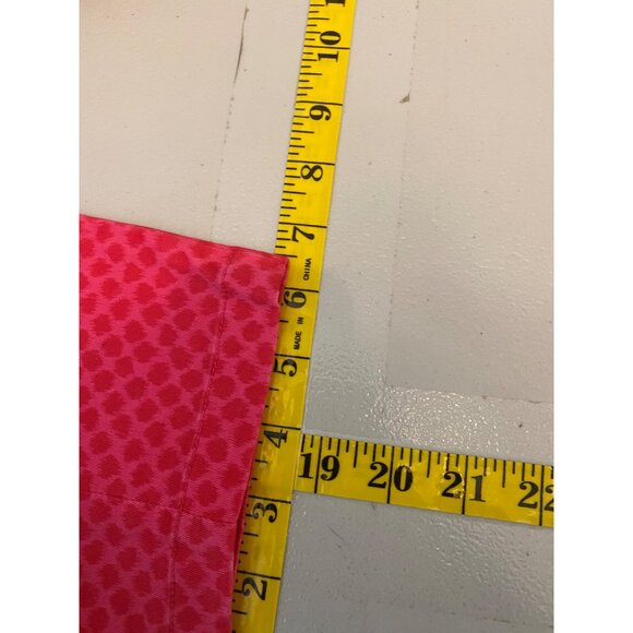 Gap Ultra Skinny Pants Red Geometric Print Stretch Cotton Blend Size 16 - Picture 11 of 11